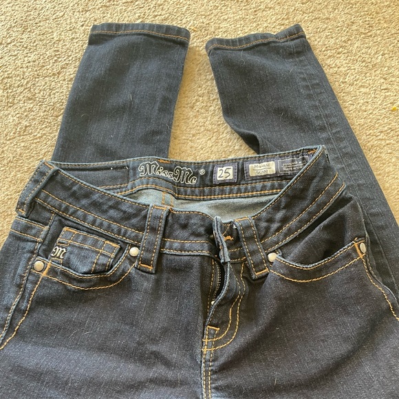 miss me jeans size 0-1 - Picture 2 of 3